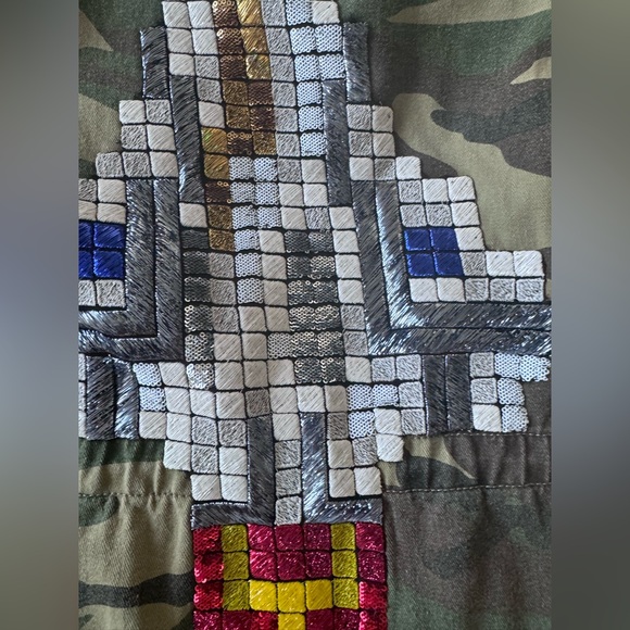 YSL  “surf sound” rocket camo parka coat excellent condition - Picture 2 of 4